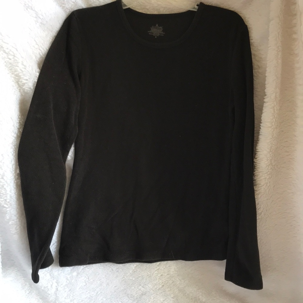 Cuddle Duds LS Fleece top